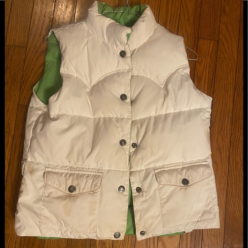 American Eagle Reverse Down Vest Size SP